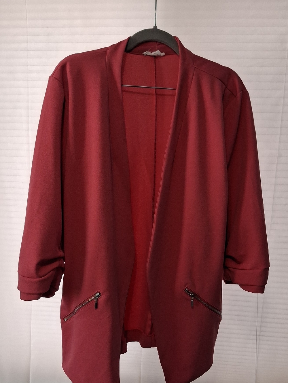Maurices Coral Open-Front Blazer Jacket